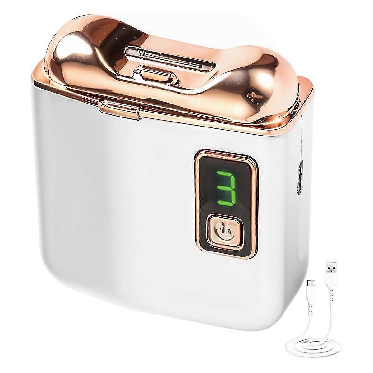 Automatic Electric Nail Clipper Trimmer Rechargeable Battery