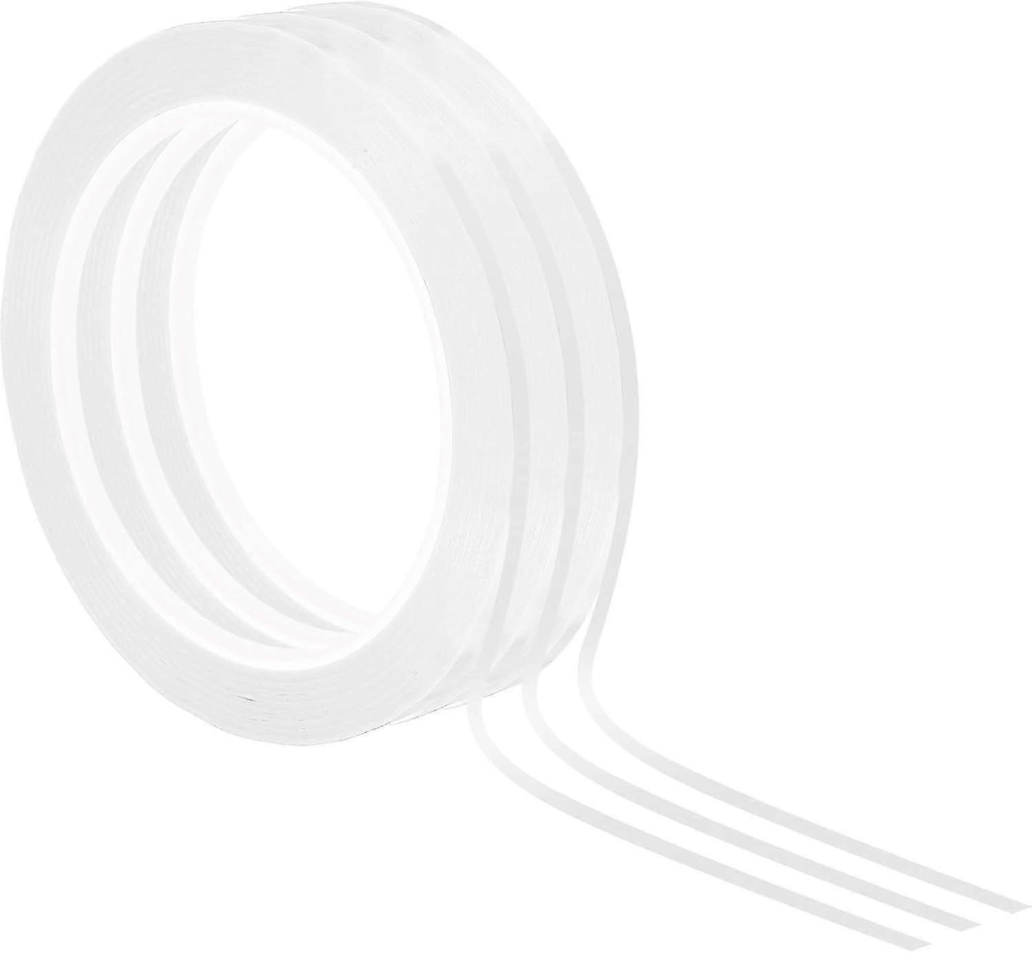 1/8" Whiteboard Tape, 3 Pack Thin Dry Erase Tape 72 Yard for Graphic Chart