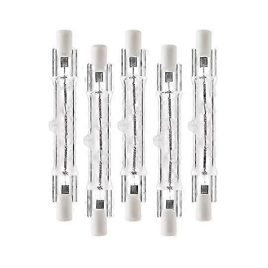 5-Pack R7s 118mm 300W 230V Halogen Bulbs – Linear Light for High Performance