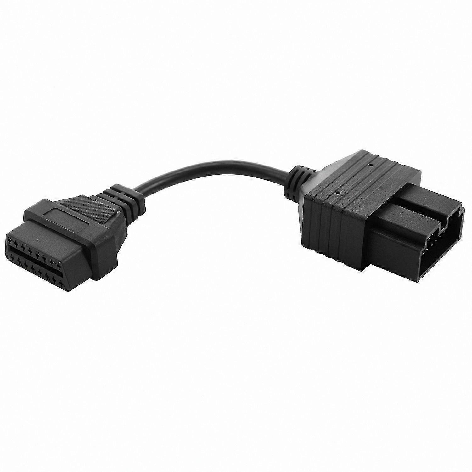 20-Pin to 16-Pin OBD2 Adapter Cable for Car Diagnostic Scanner Tool Code Reader Connection