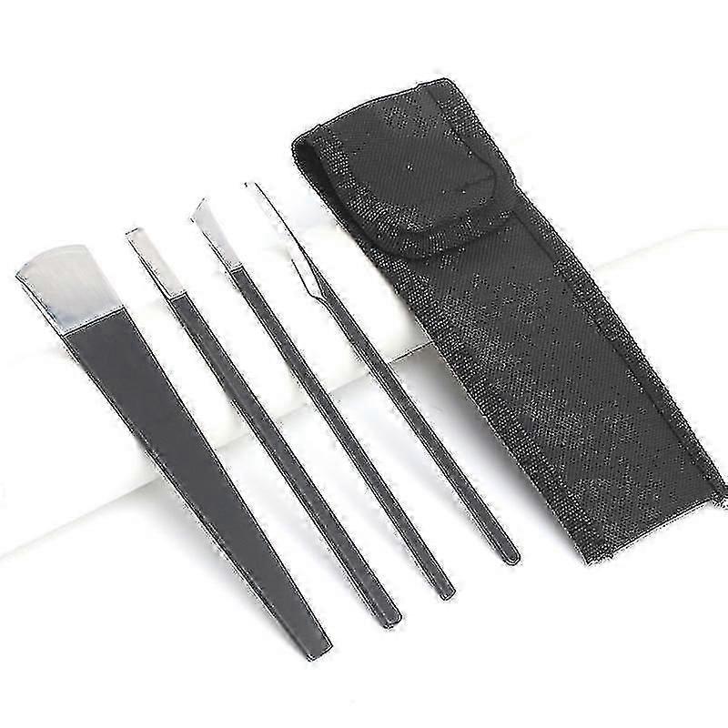 Professional Stainless Steel Pedicure Knife Kit - Callus Remover, Dead Skin Corn File, and Nursing T