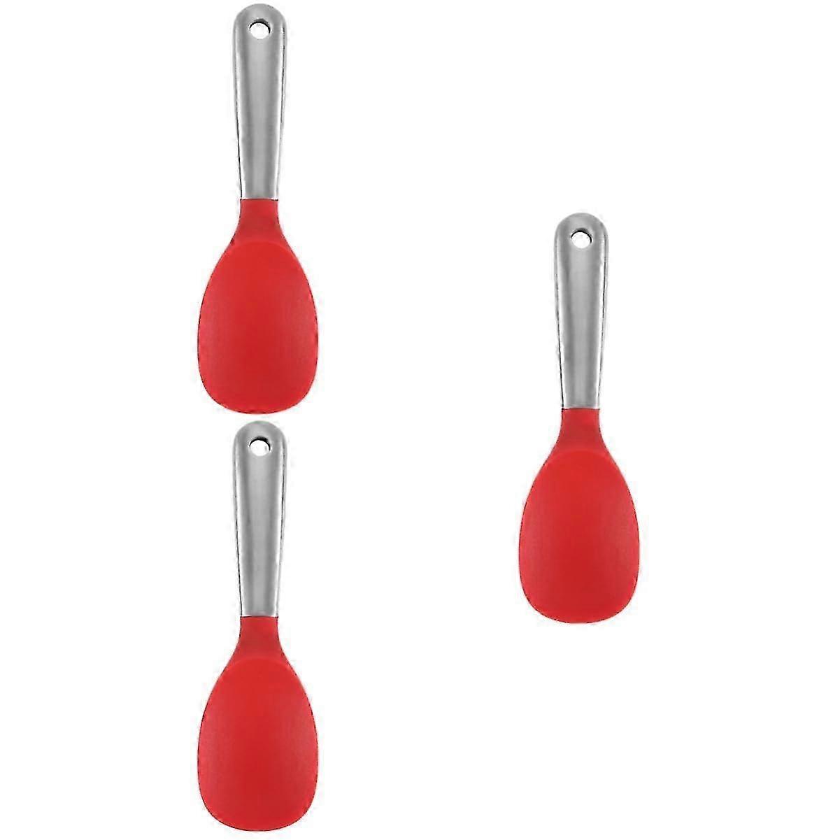 3 Pcs Non-stick Spoon for Home Serving 2025