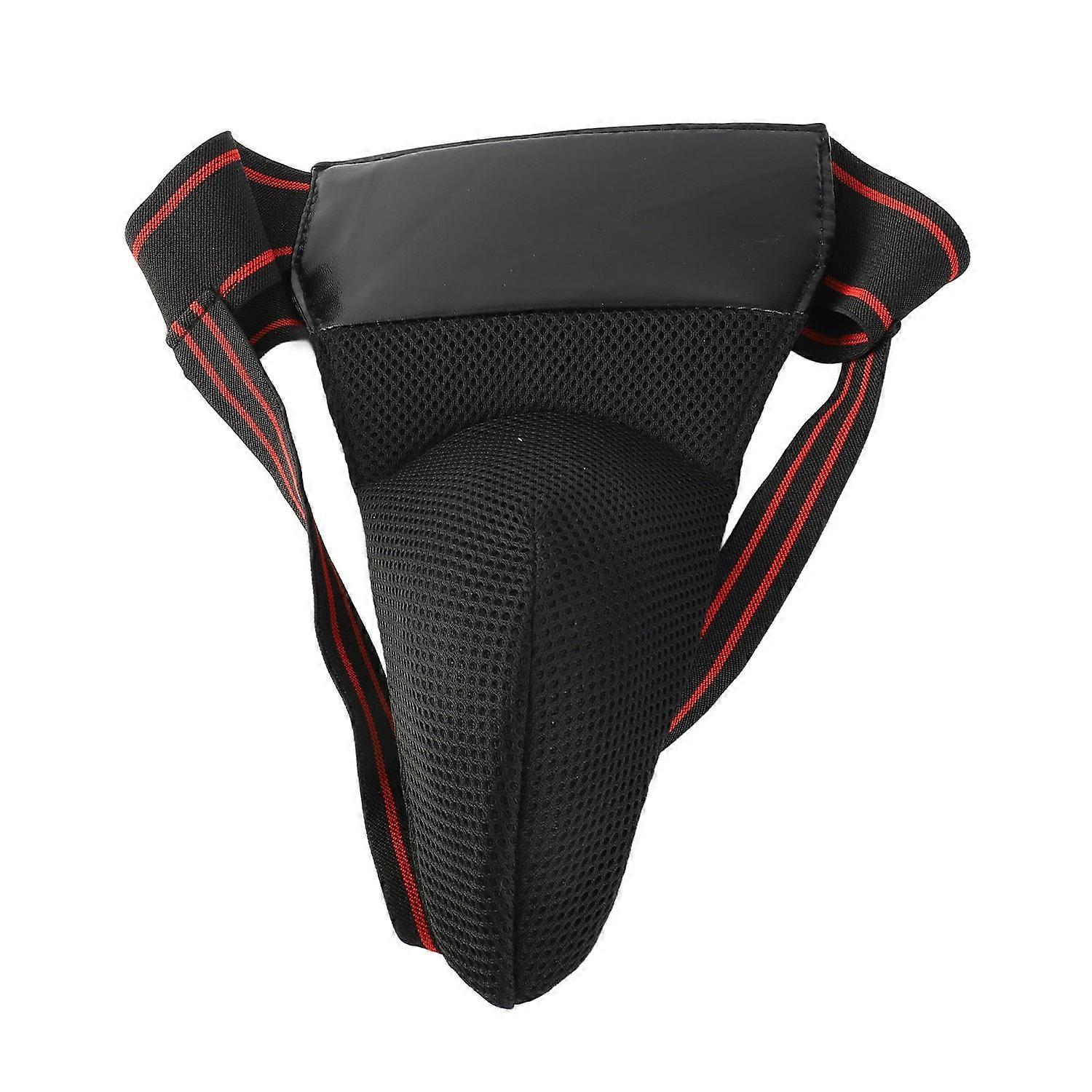 Feature:
1. COMFORTABLE WEAR: Boxing groin protector with long length to provide large internal capa