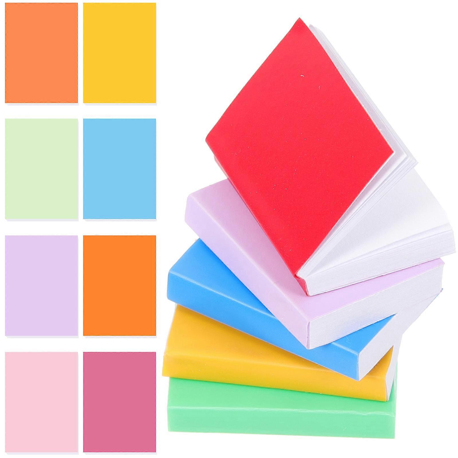 Colored Miniature Books for Doll House Decoration 40Pcs Paper Material