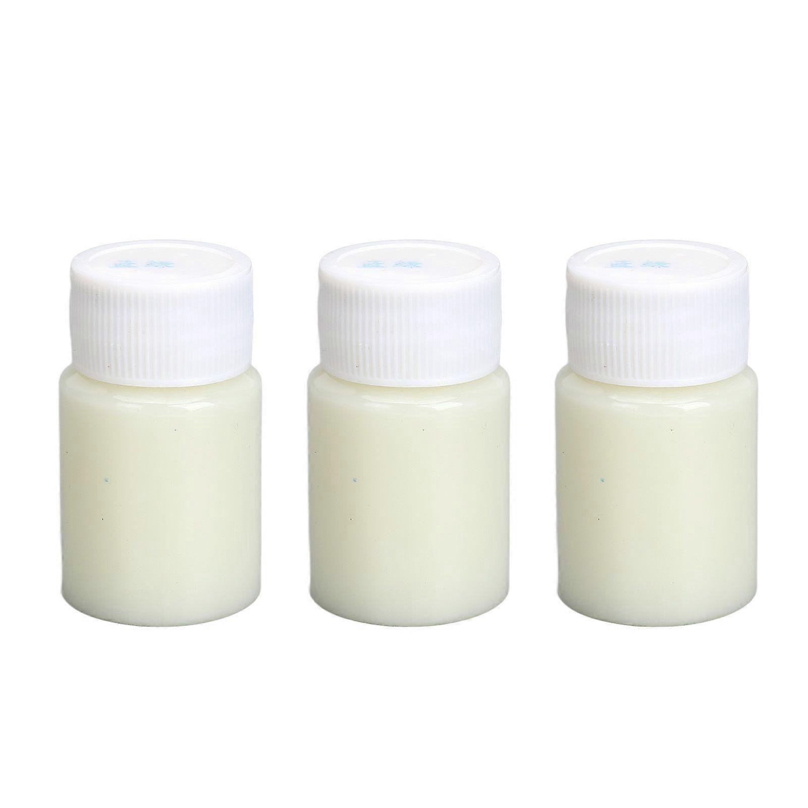 3Pcs Face Paint Fluorescent Yellow DIY Makeup Halloween Cosplay Party Body Paint for Stage Performance