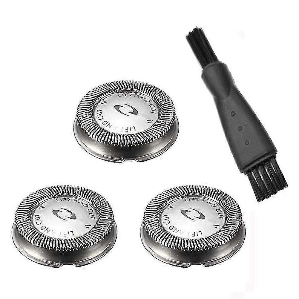 3 Pcs Replacement Shaver Head Compatible with Philips HQ3 HQ4 HQ55 HQ56 Series