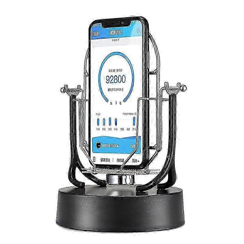 Double Phone Swing Device Automatic Shake Wiggler Step Earning Mobile Phone Holder