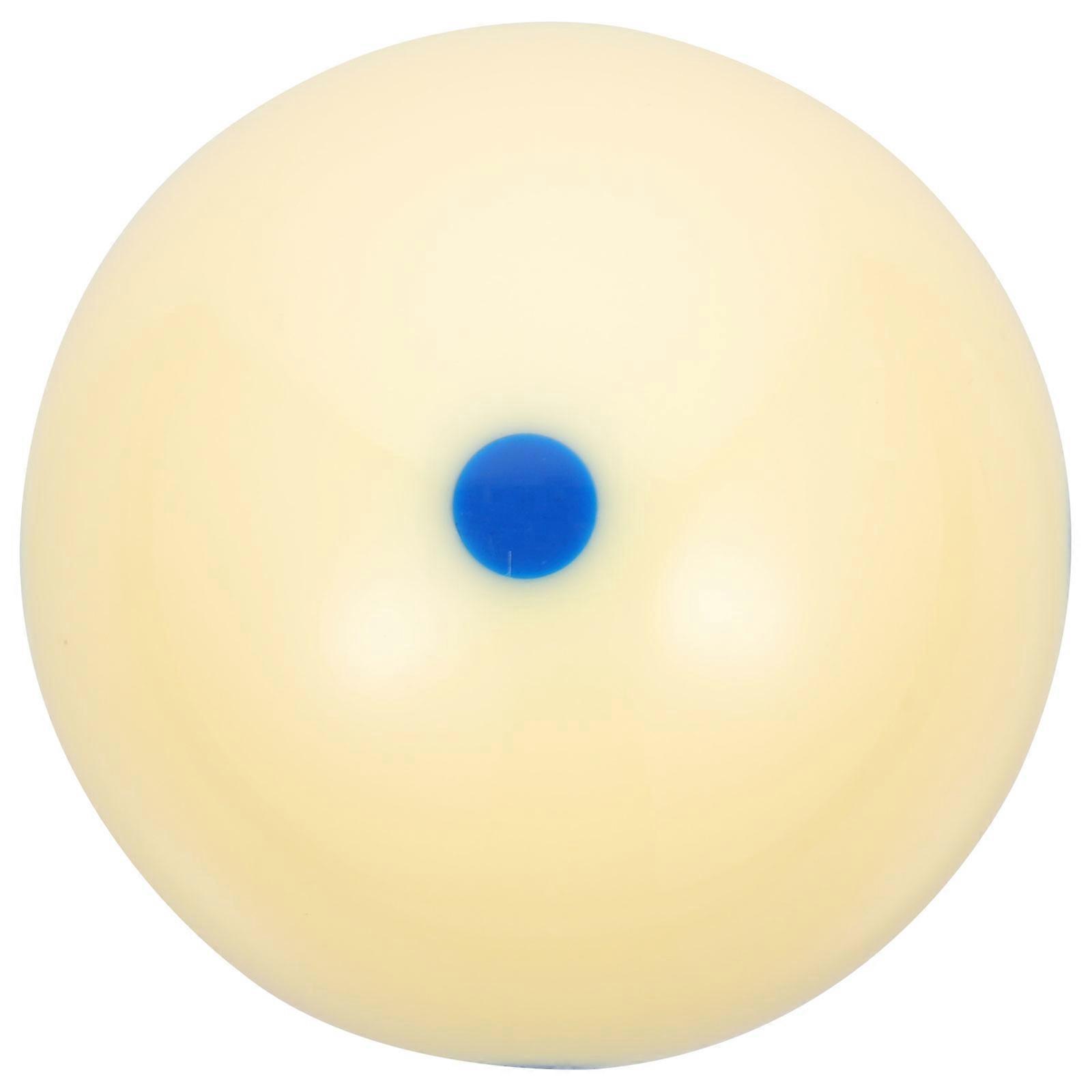 Billiard Training Ball Resin Cue Ball for Playing 2Pcs Blue Durable