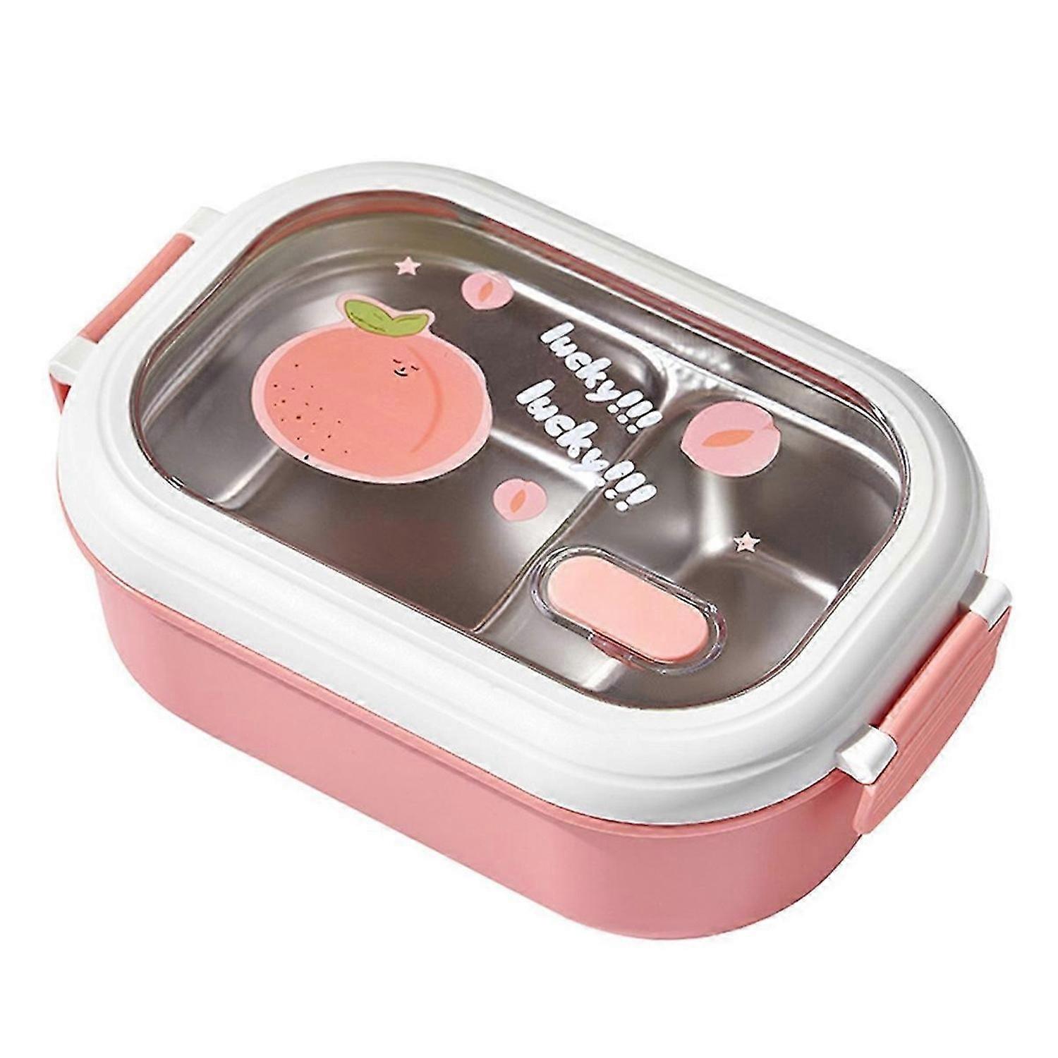 Children'S Lunch Box Heatable Lunch Box Pink