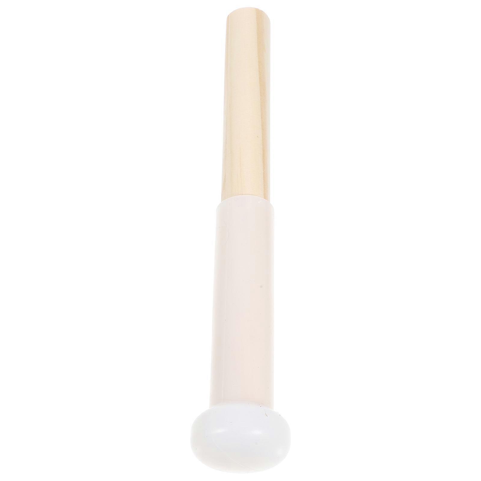Wooden Handle Singing Bowl Mallet for Crystal Bowls with 5Pcs Striker