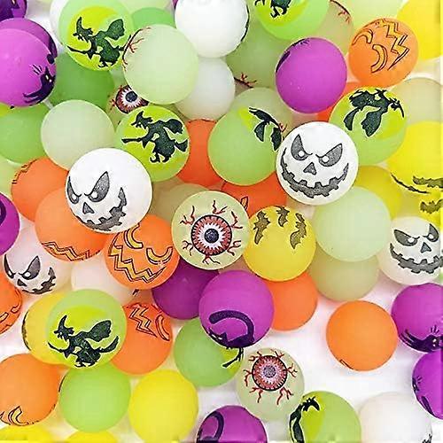 1/200Pcs Halloween Glow in The Dark Bouncing Balls Glow in The Dark Eyeball Toy Kids Trick or Treat Gift Goodie Bag Filler Party