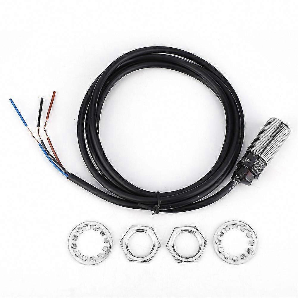 BERM PR18-5DN Inductive Proximity Switch 3-Wire NO NPN Sensor with Internal Amplifier 10-30VDC 5mm Detection
