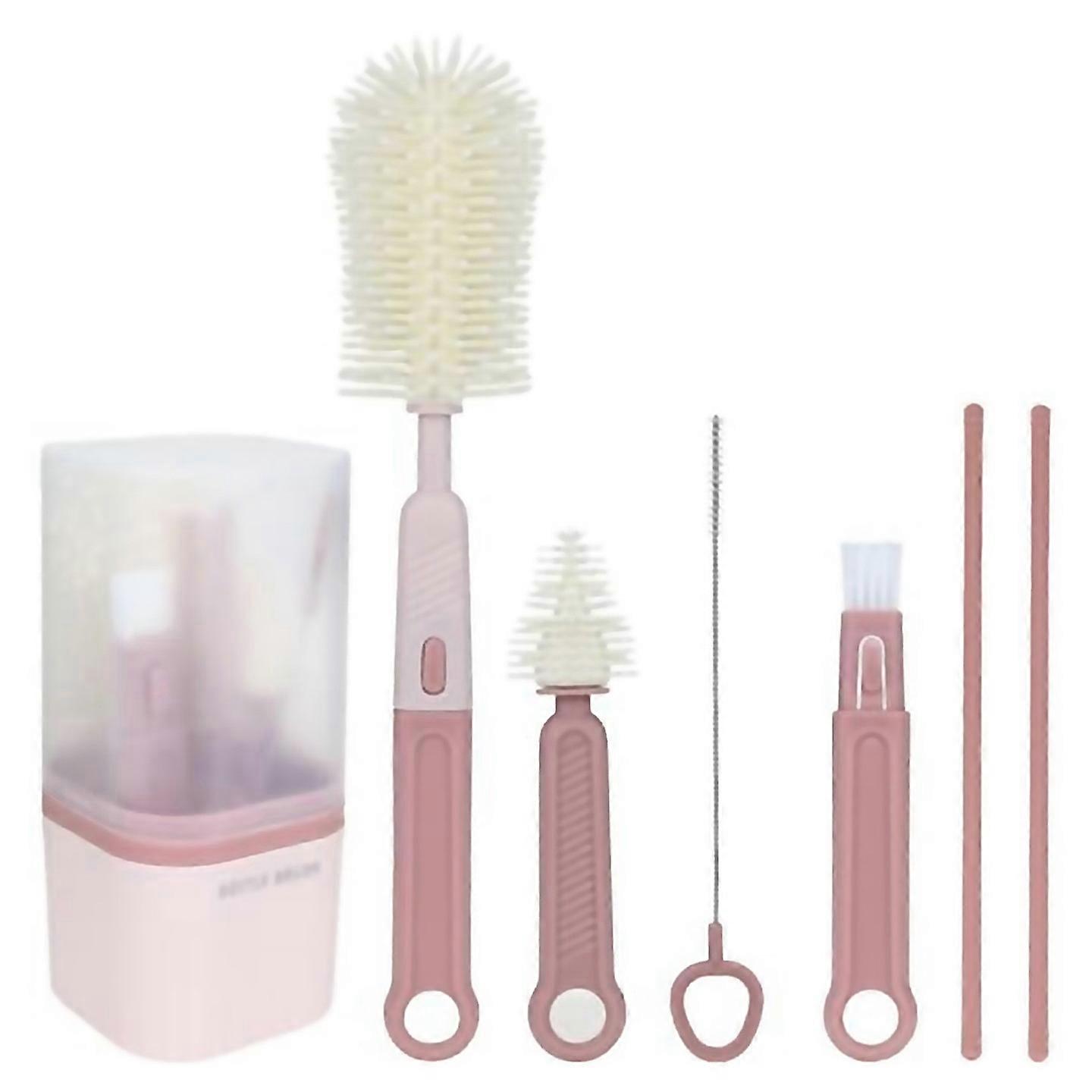 For Silicone Child Cup Brush Set Includes Child Bottle Brush