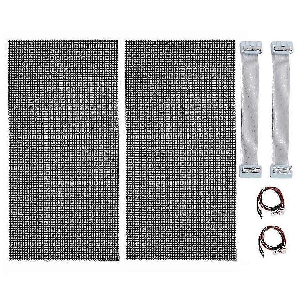 2Pcs P2.5 Indoor Vollfarbe LED LED Display Unit Platine HUB75 320x160mm 128x64 Pixel SMD RGB P2.5 L