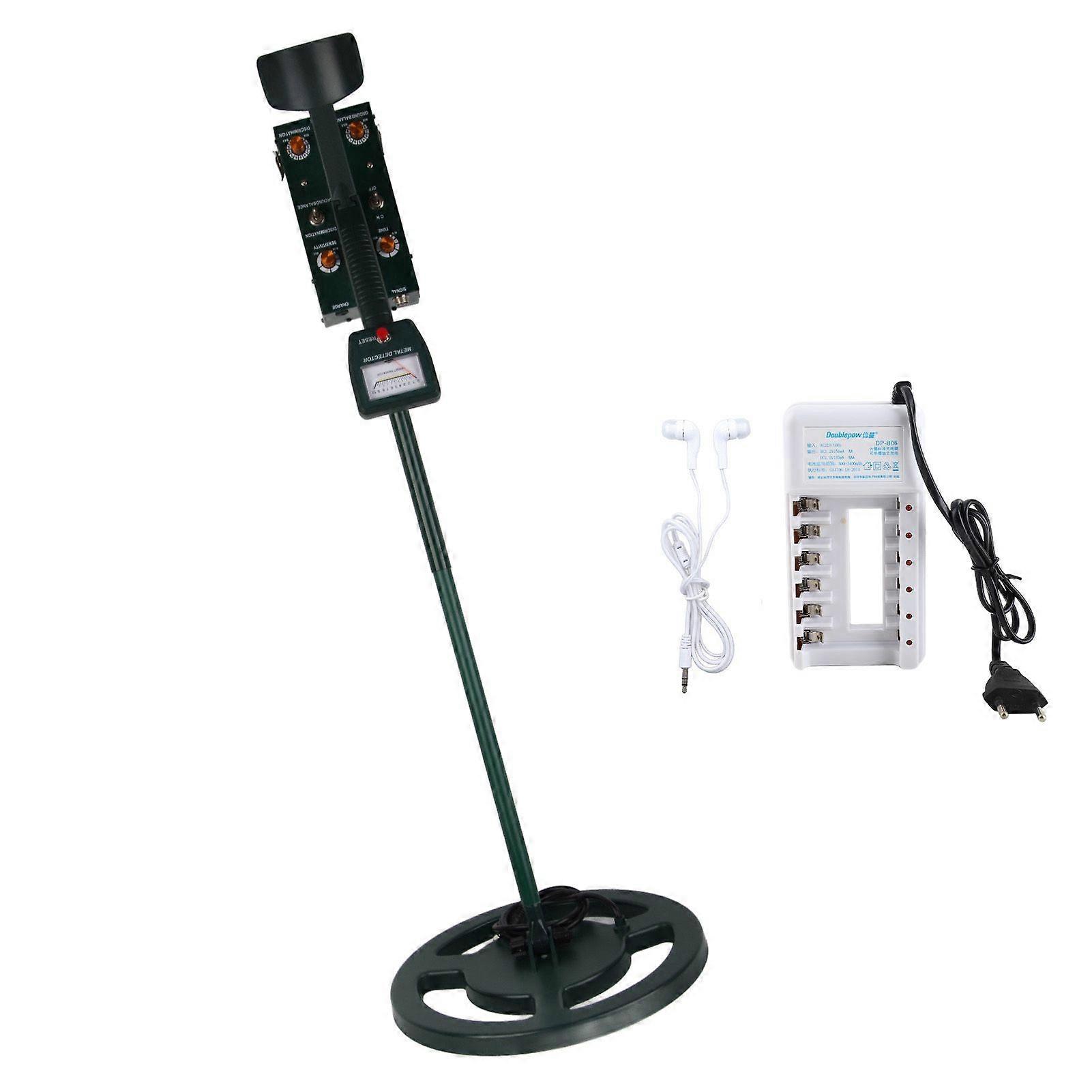 Underground Metal Detector Kit Water Resistant High Accuracy Adjustable Rechargeable 334.65in 8.5meter Depth