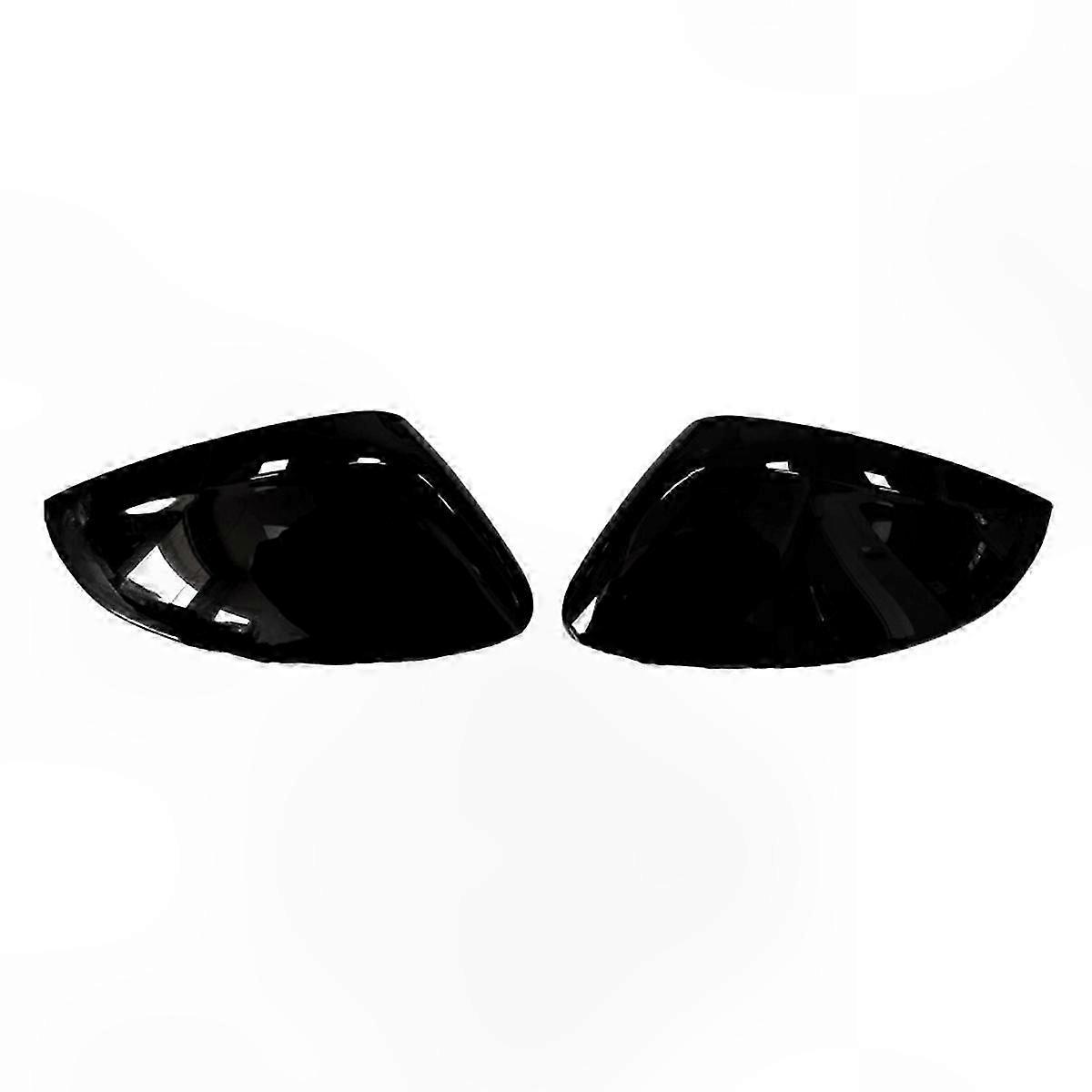 Glossy Black Rearview Mirror Trim for 2008-2025 Models