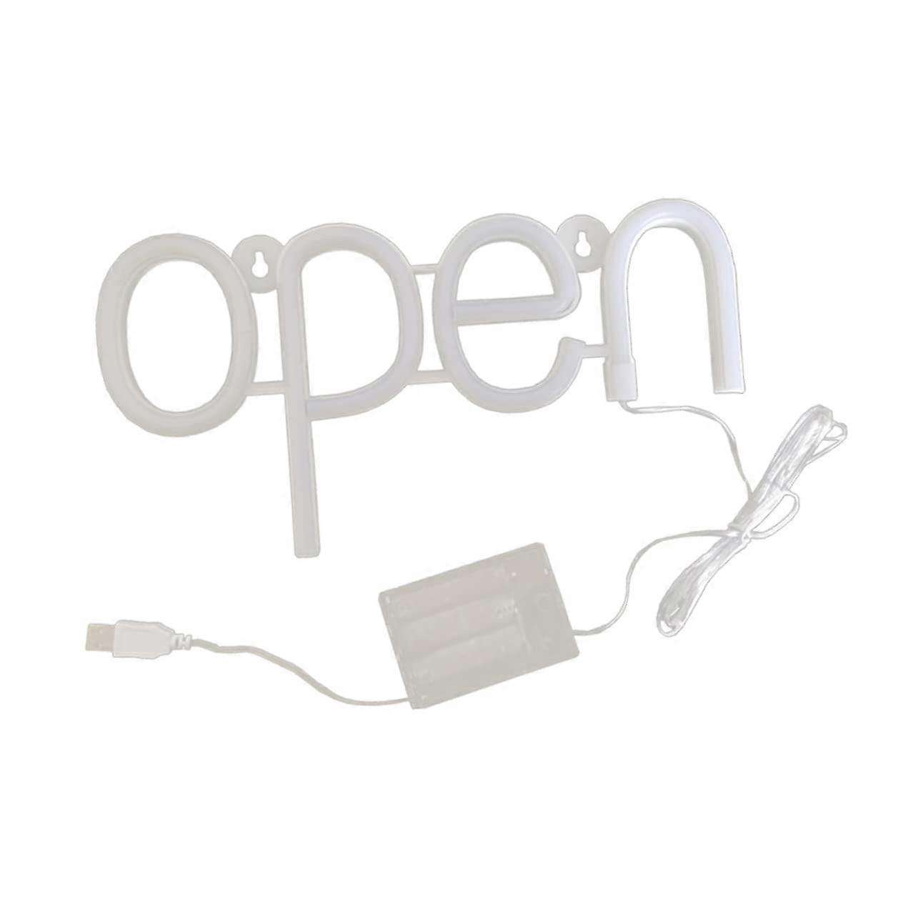 LED Neon Open Sign Light For Wall Decor Open Sign For Restaurants And Bars Simple Structure Easy Operation