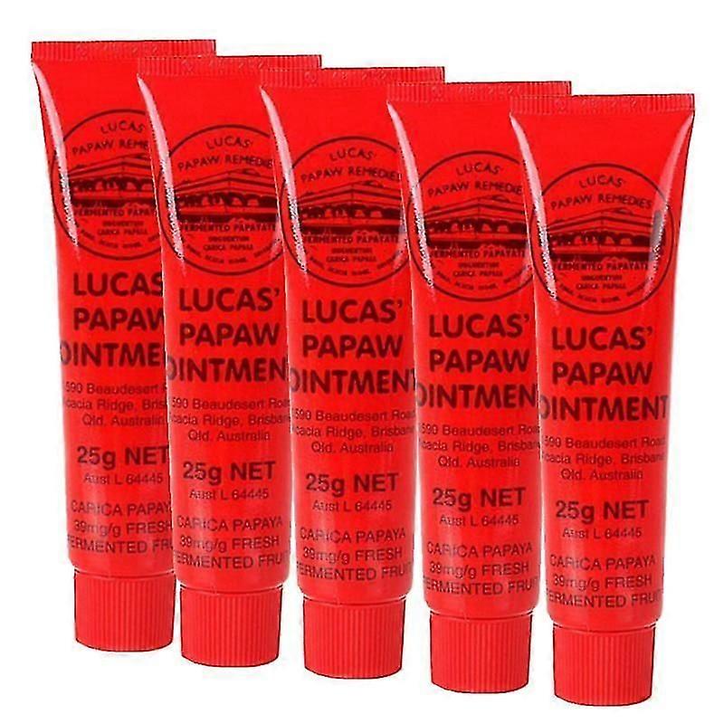 5 stk Lucas Papaw salve pote pote ekte australsk import