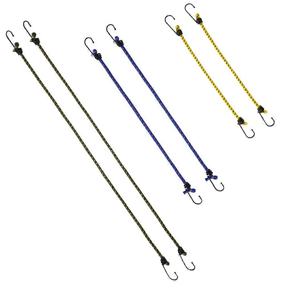 Bungee Cords Elastic Ropes for Outdoor Use 30Pcs Multi-Function Binding Cords