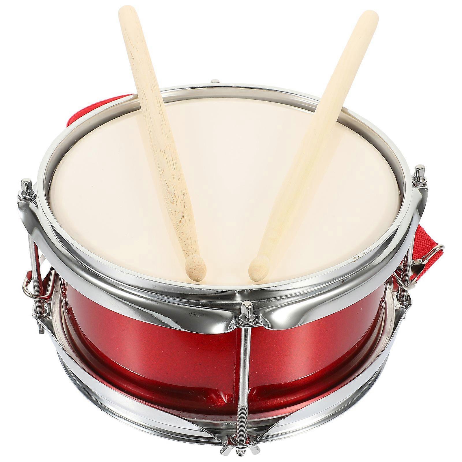 1 Set Percussion Instrument Children's Toy Snare Drum Toy Drumsticks Part