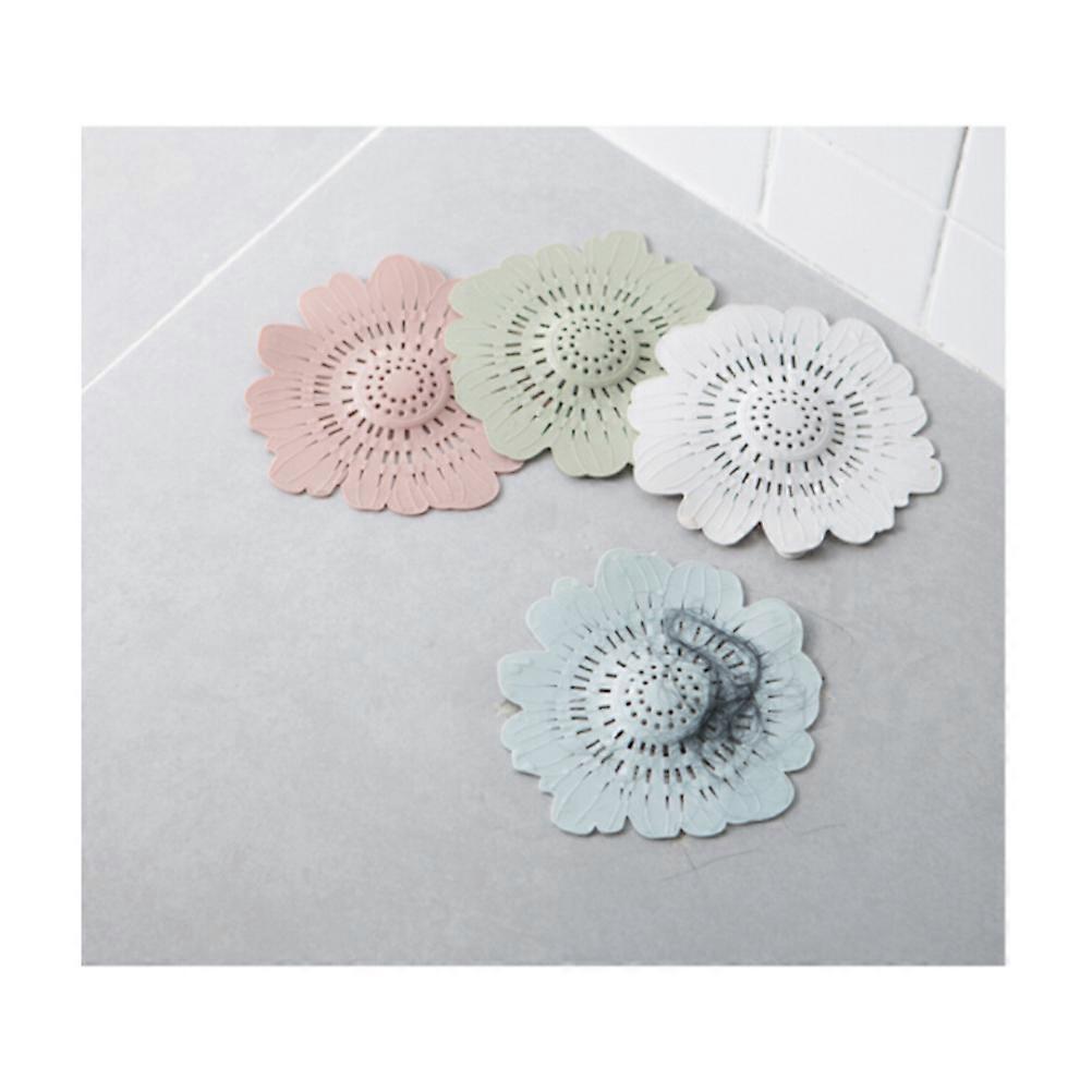 Kitchen Filter Silicone Drain Hair Catcher Strainer 3Pcs