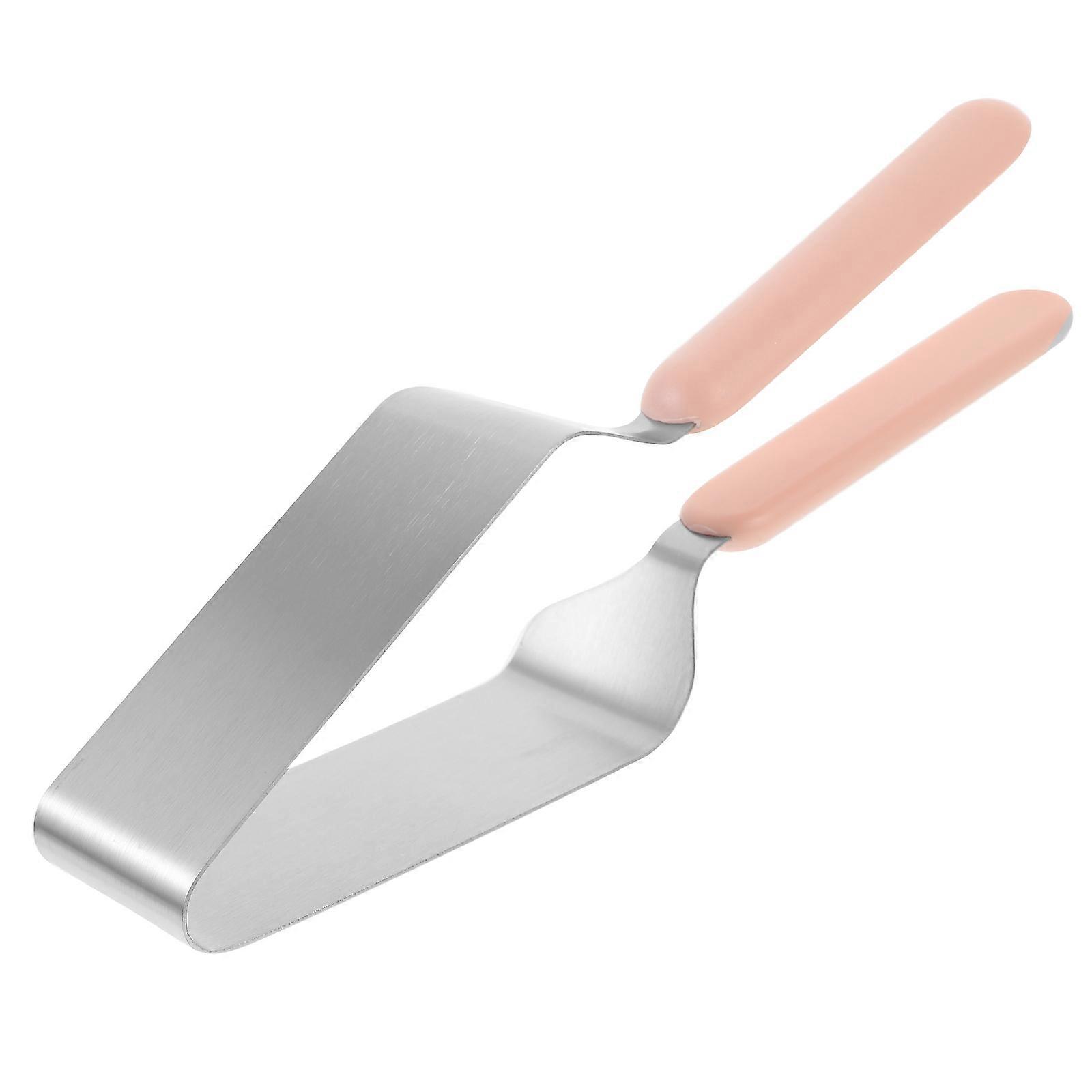 Stainless Steel Cake Cutter Tool For Birthday Parties And Gatherings In Silver With Even Cutting Function 1Pack