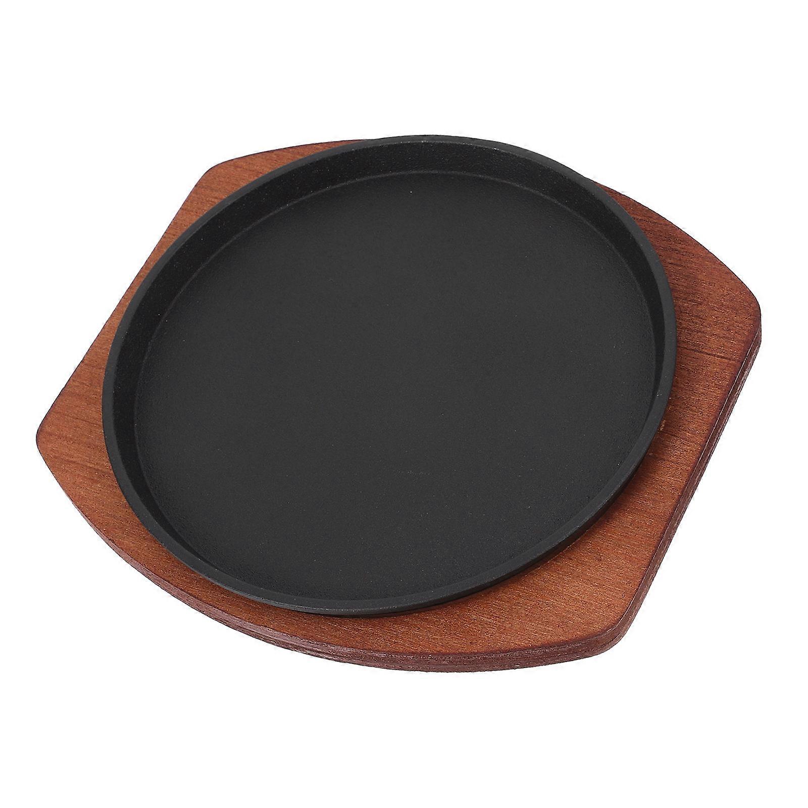 Non-Stick Bbq Pan for Grilling 12Pcs Round Steak Pan Set