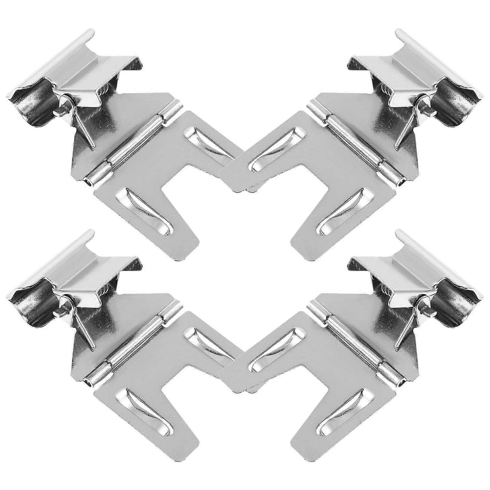 Sign Holder Metal Clips for Display 16Pcs Silver Retail Use