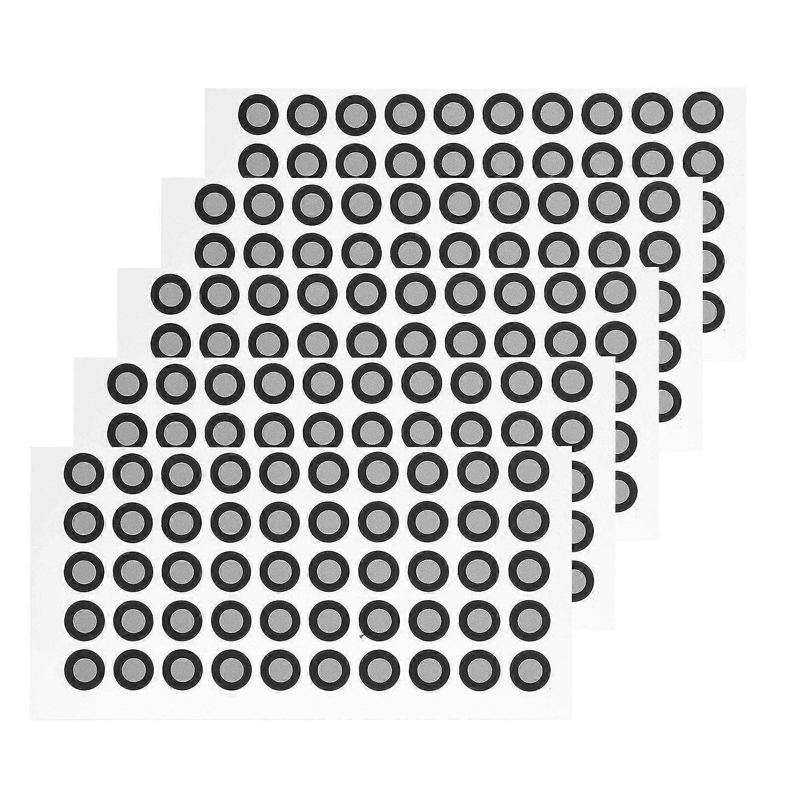 3D Scanner Marker Point Black Reflective Film for 25 Sheets Use
