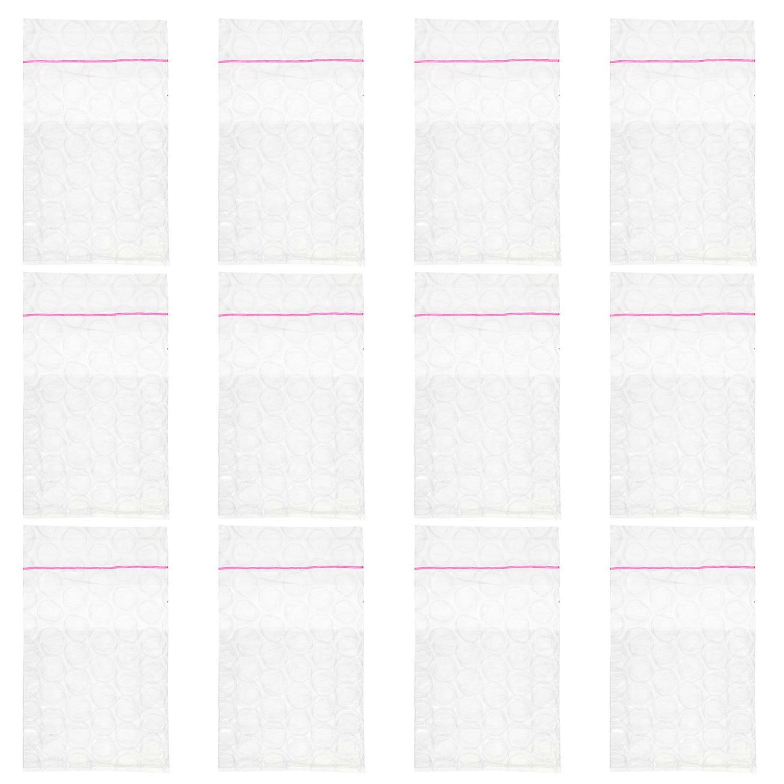 Transparent Bubble Mailers Double Layer Shockproof Packaging 2Pcs for Safe Packing