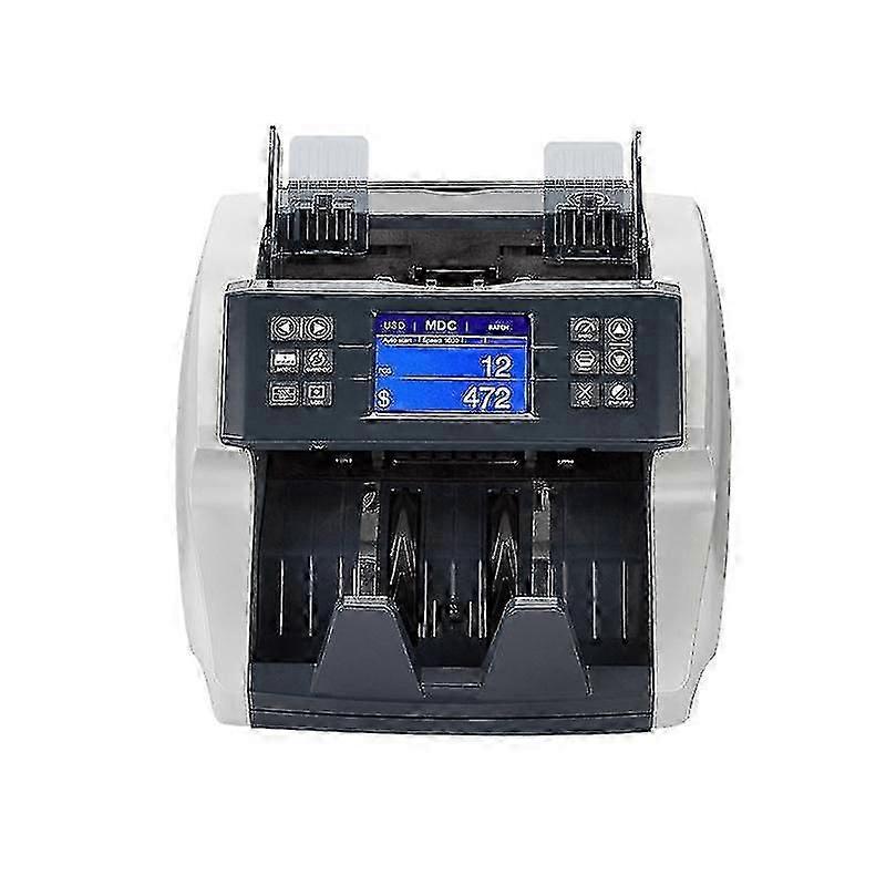 Money Counter Machine Mixed Denominations Note Bill Counterfeit Detection Serial Number Recording Ca