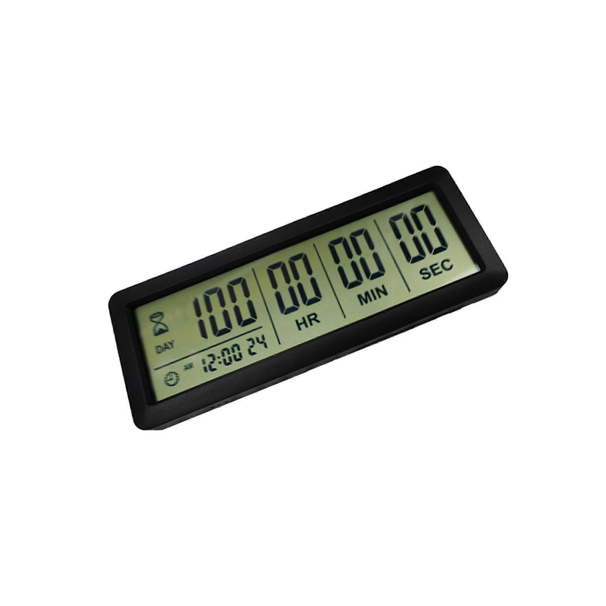Premium LCD Countdown Timer Clock for Wedding Lab Tools 999 Days Sleek and Practical