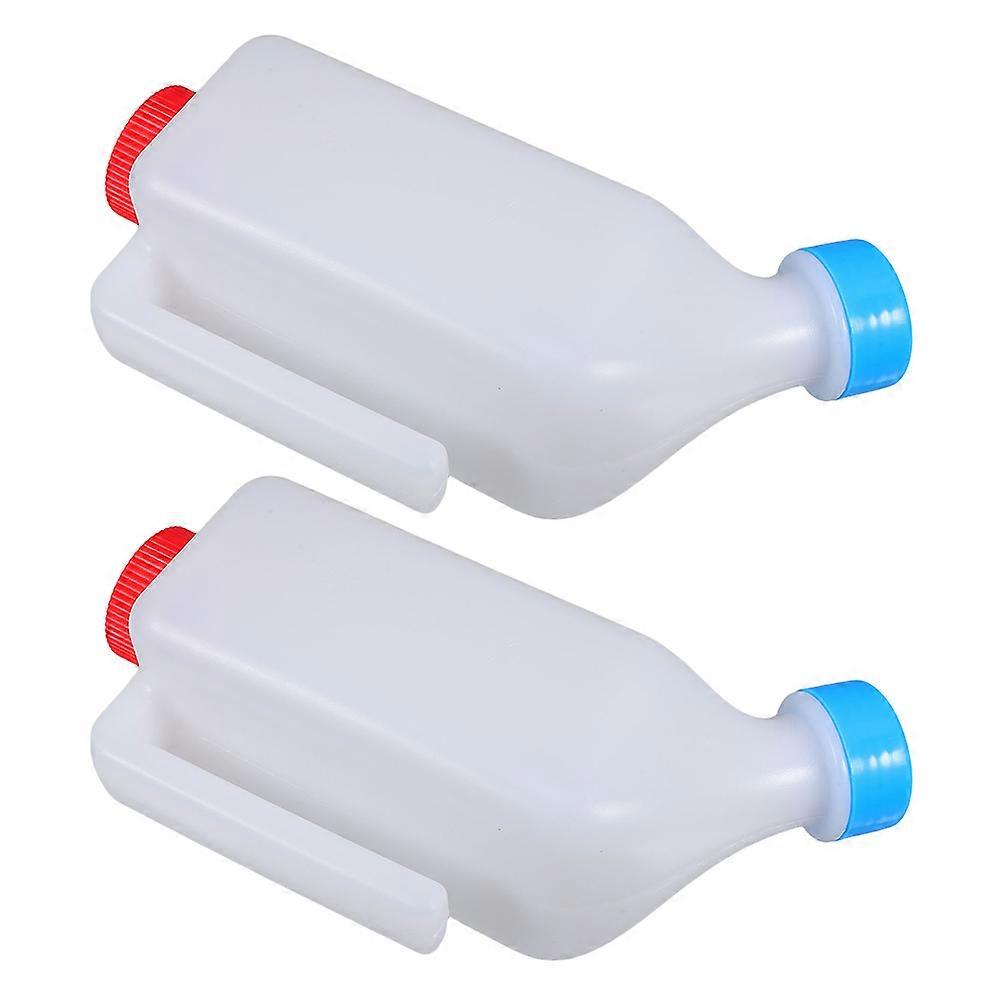 Sheep Milk Feeder Hanging Milk Bottle for Livestock Use 10Pcs White