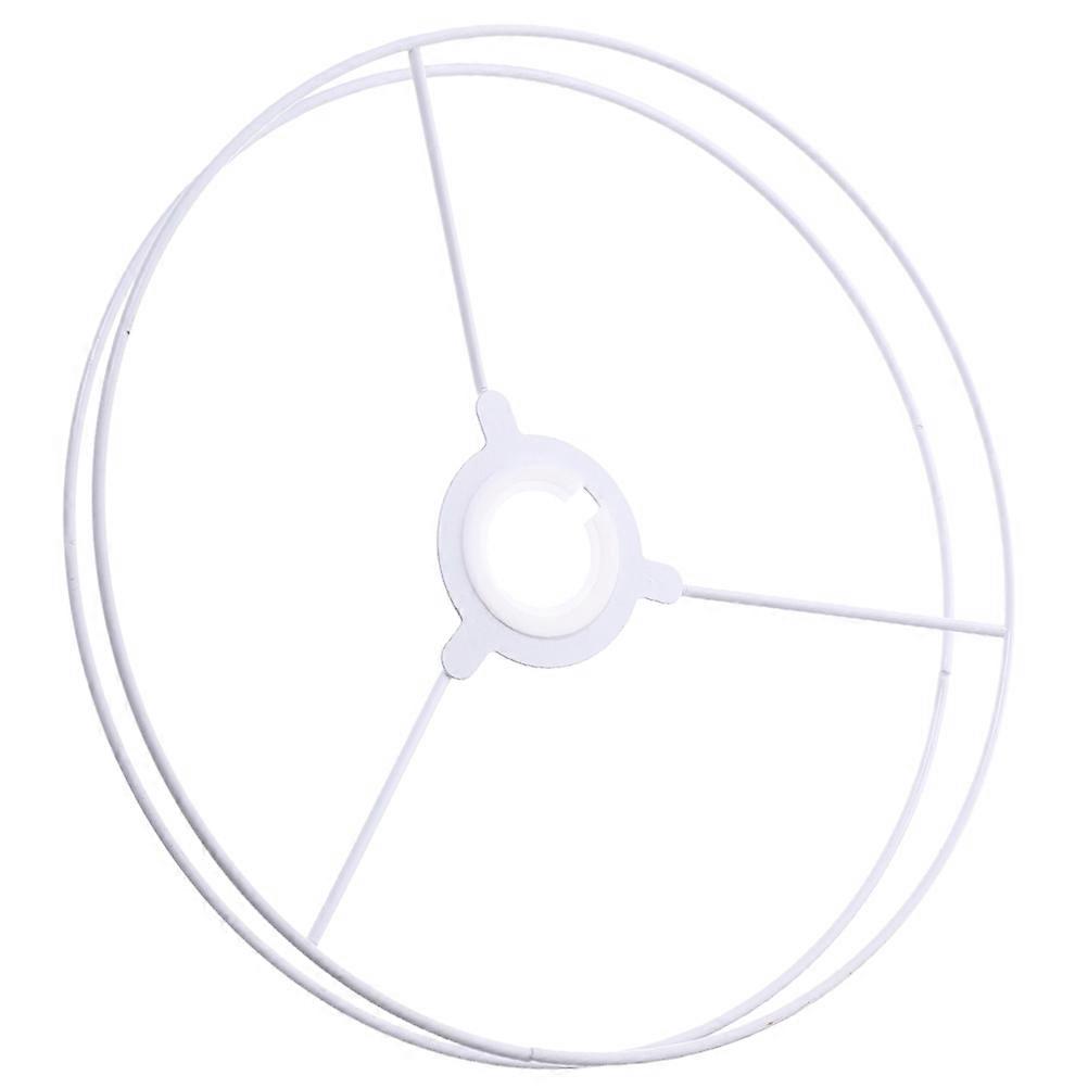 3Pcs Decorative Round Metal Lampshade Frame For DIY Projects Modern Lighting Fixture Support