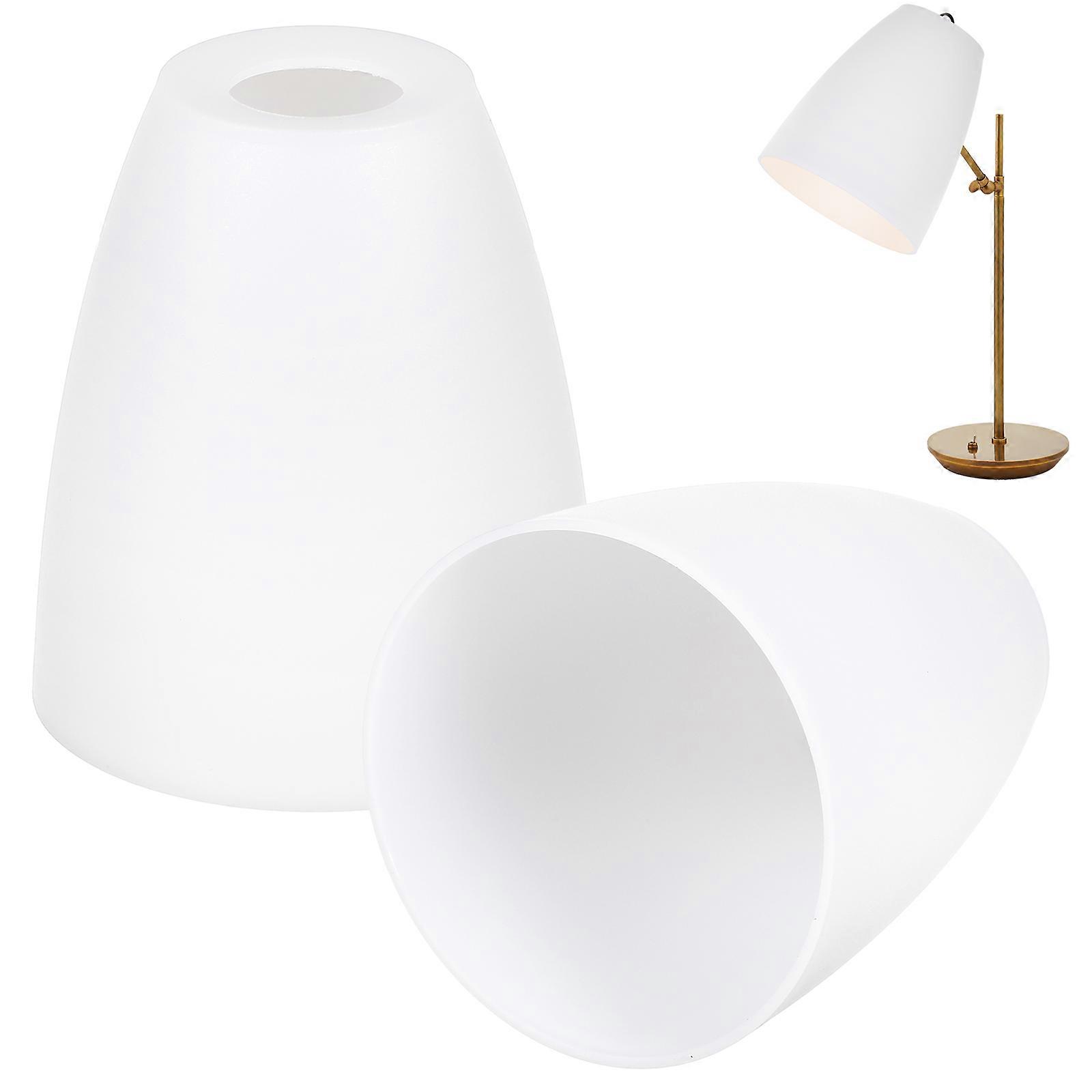 Plastic Lamp Shade White for Table Light Shade Use 12Pcs