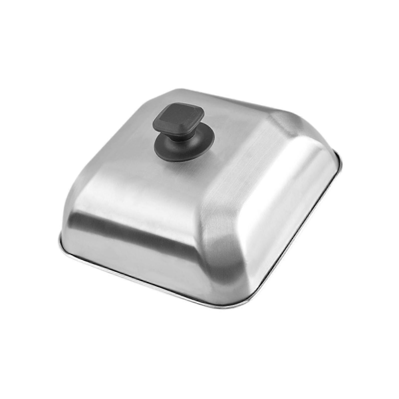 Rectangular Basting Cover Griddle Accessories Steaming Cover for Burgers BBQ