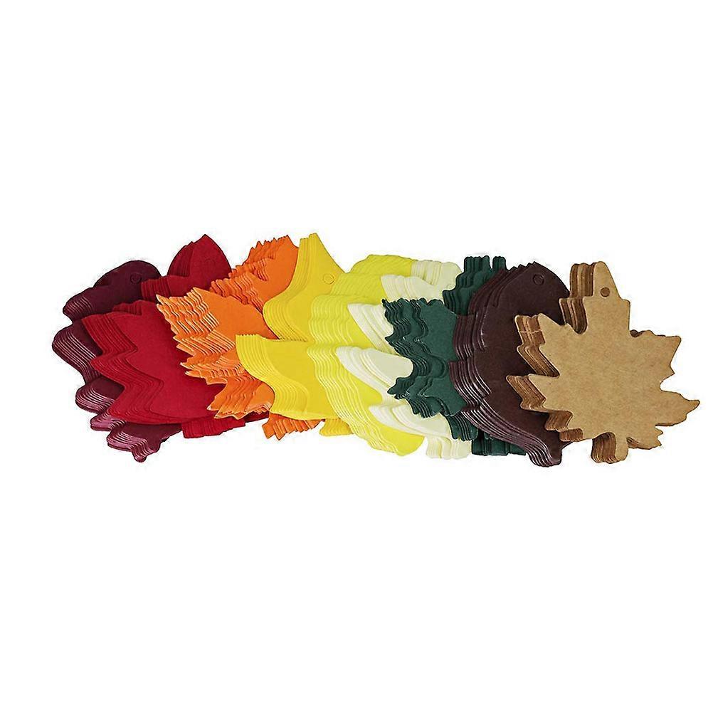 Paper Gift Tag Maple Leaf for Thanksgiving Gift Decoration 360Pcs