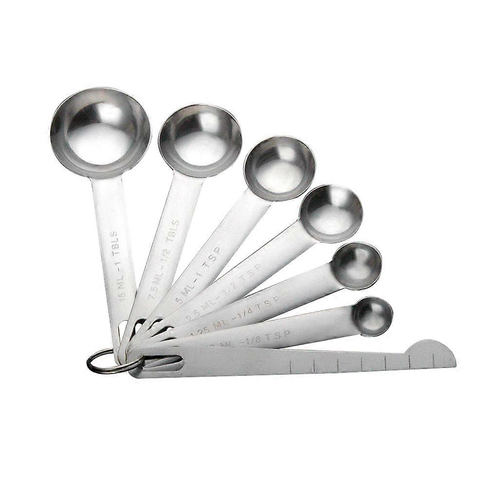 Measuring Spoons Set Stainless Steel for Spice and Liquid 3Sets