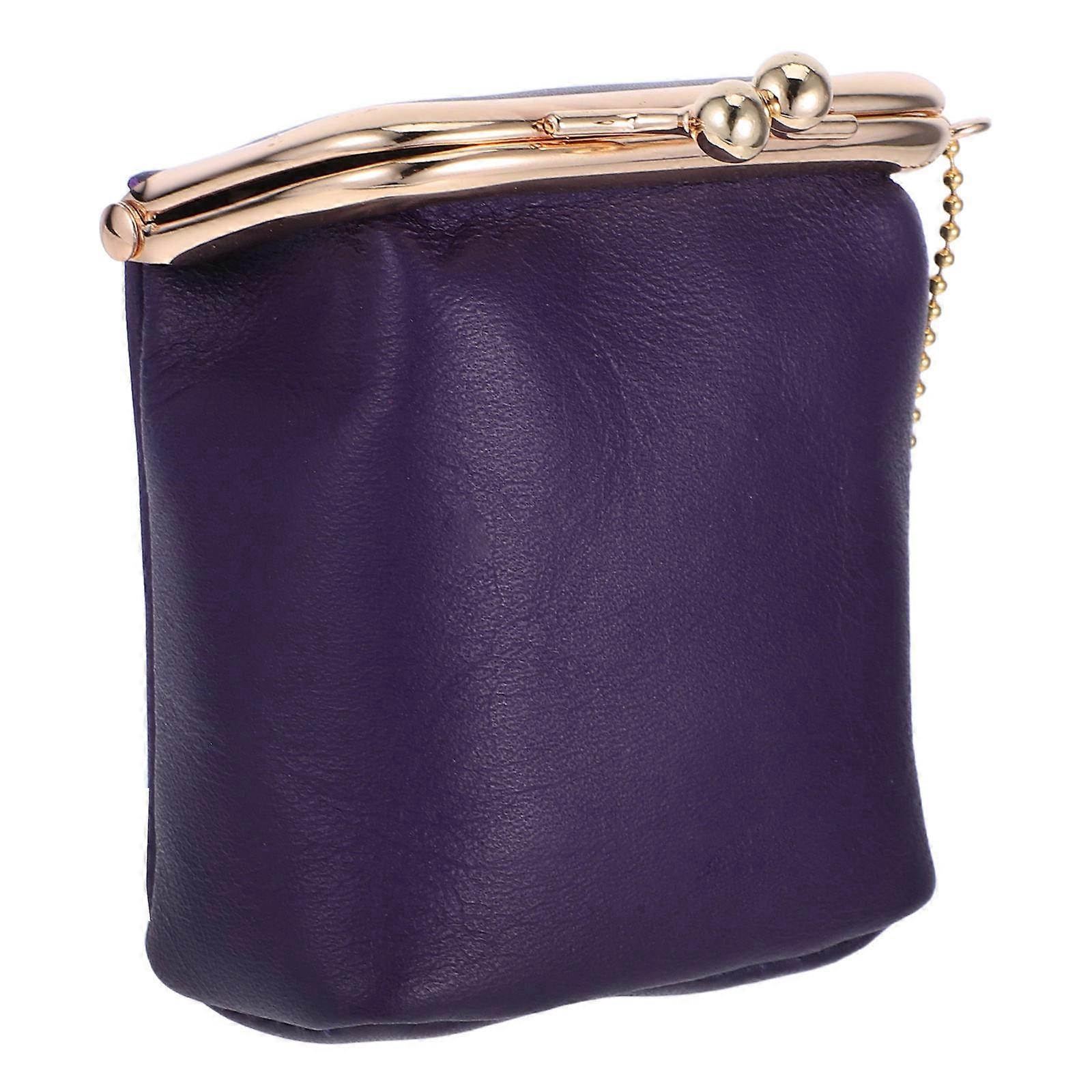 Portable Lipstick Case Fake with Mirror for Storage 2Pcs Mini Bag