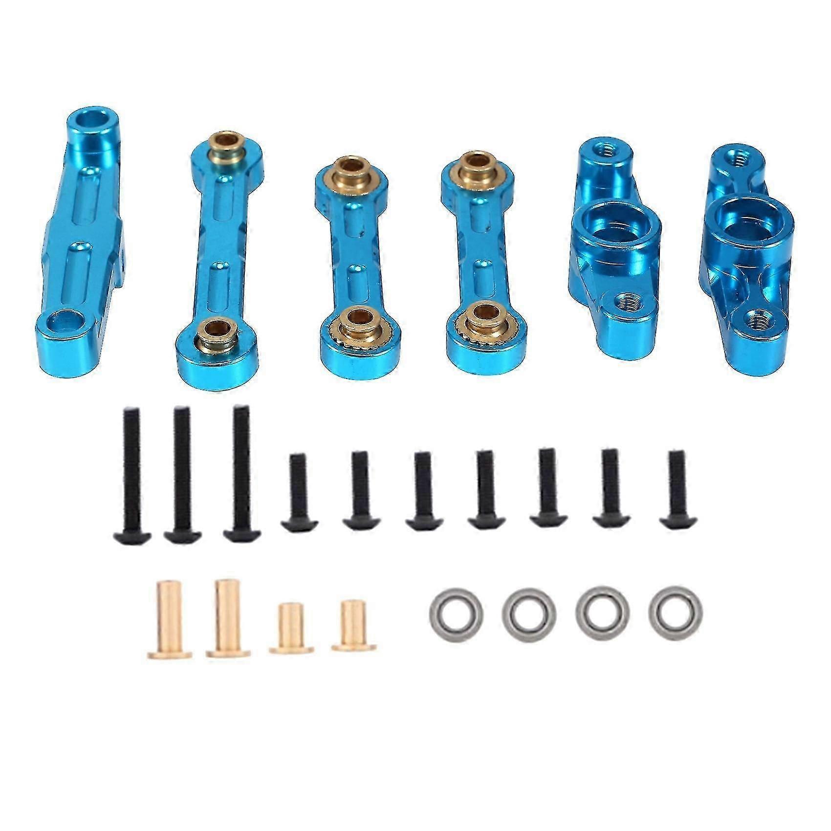 Für Aluminium Kugellager Kurbel Lenkung Montage Link Set für TT02 TT-02 TT-02D 1/10 RC Drift Autoteile - hochwertiges Upgrade