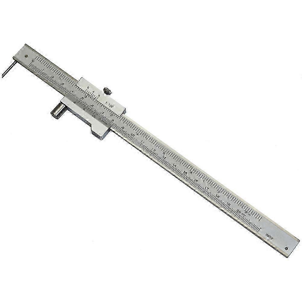 Parallel Ruler Crossed Caliper 0-200MM Cursor Marking Caliper Needle Marking Crossed Vernier Calipe