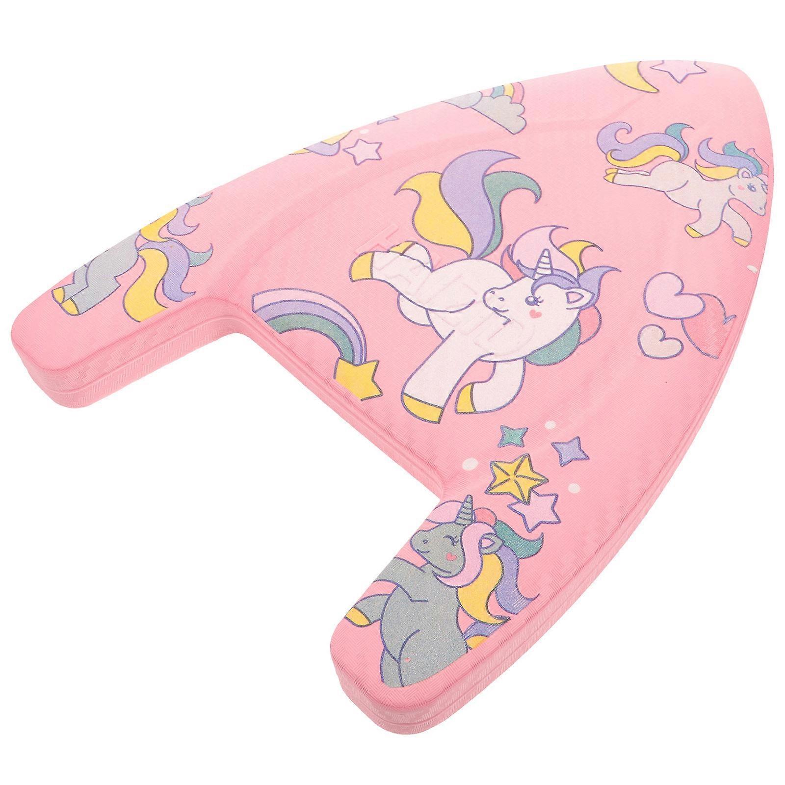 Swimming Equipment 3Pcs Kids Swim Board Triangular Shape Ideal For Children Indoor Outdoor Swimming Pink EVA Material Training Aid