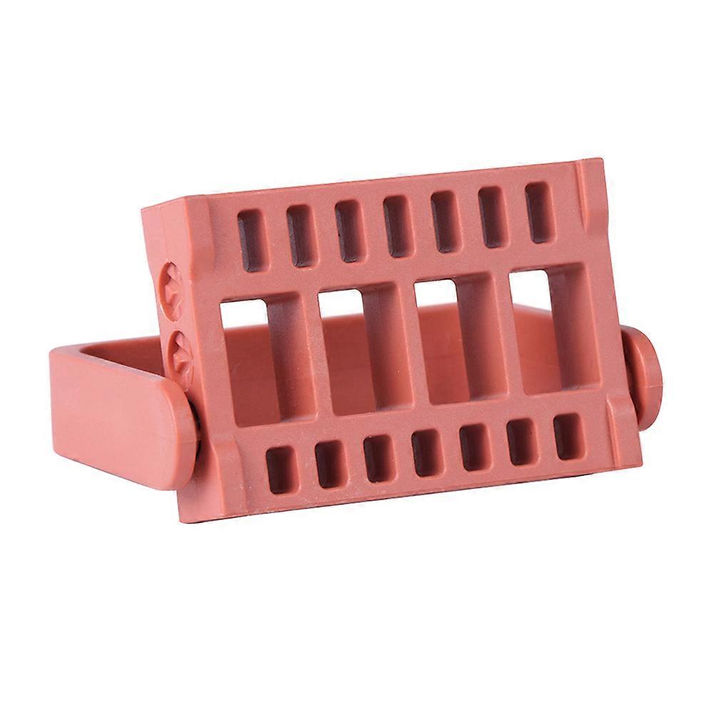 Brown Nail Grinding Tool Box for Organizing Manicure Tools 2Pcs