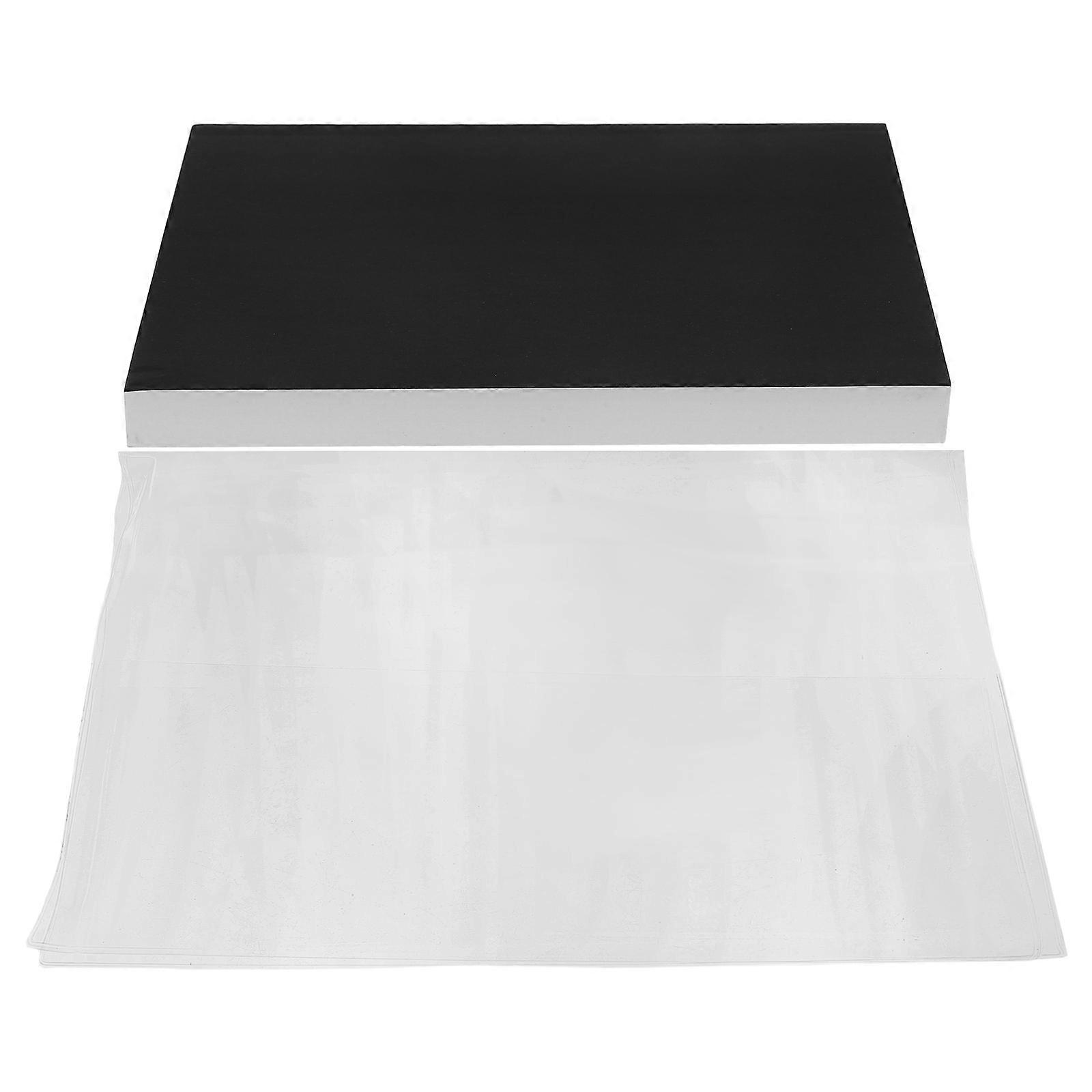 Blank Paper Journal for Writing with 4Pcs Large Thick Soft Cover Notebooks