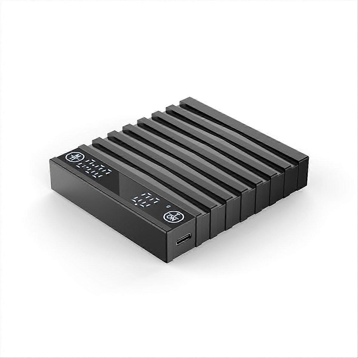 High-Precision Electronic Coffee Scale Pad LED Display Timing Black