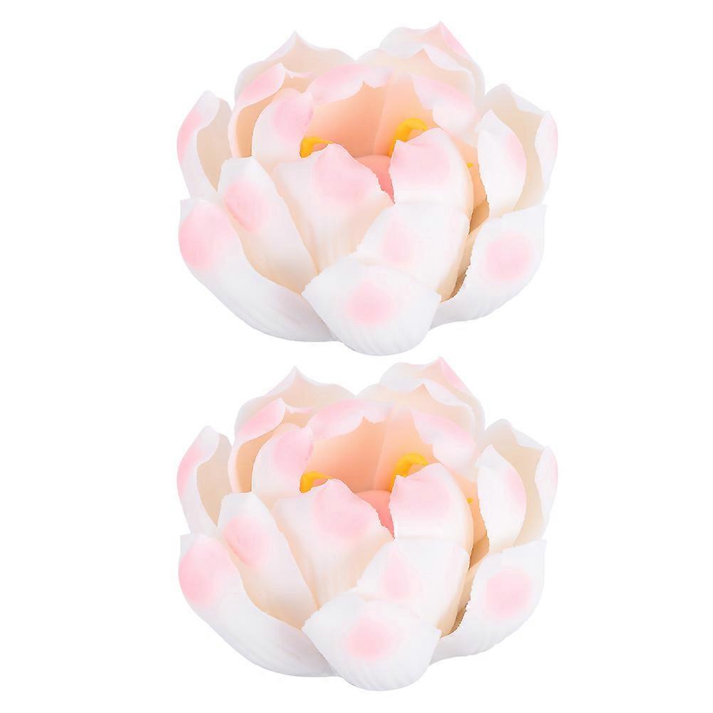 Lotus Ceramic Incense Burner Pink for Home Decor 4Pcs Set