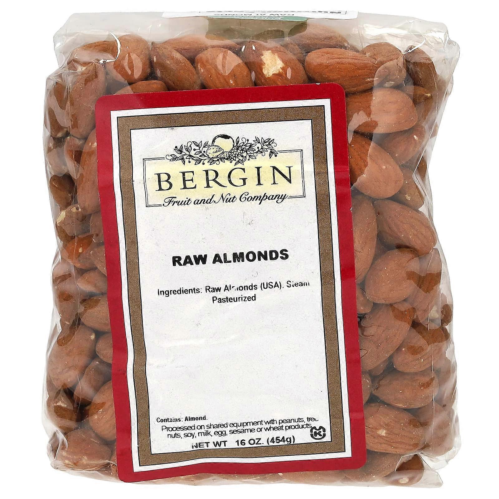Raw Almonds, 16 oz (454 g)