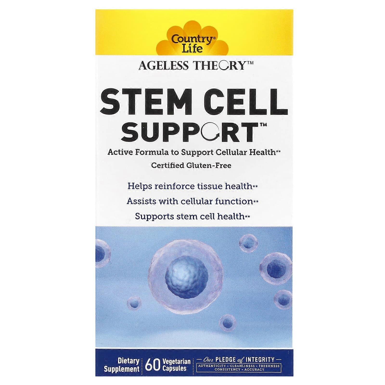 Ageless Theory, Stem Cell Support, 60 Vegetarian Capsules