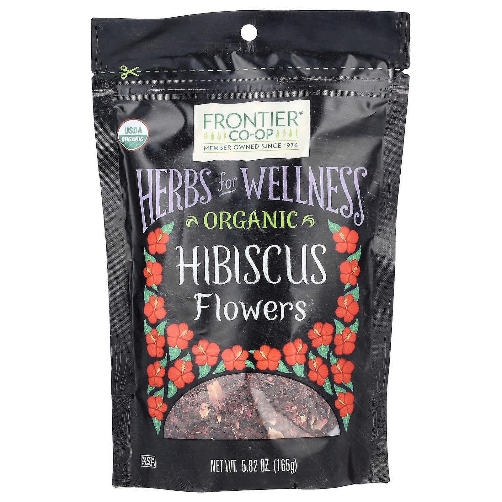 Organic Hibiscus Flowers, 5.82 oz (165 g)