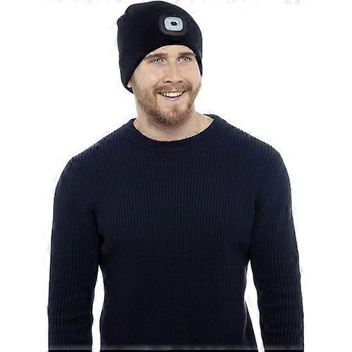 Storm Ridge Mens LED Light Beanie